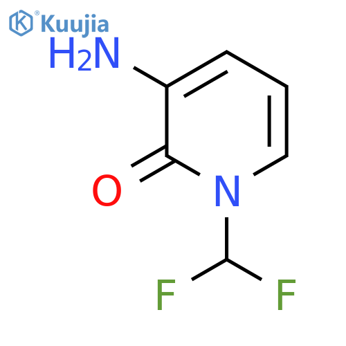 3-Amino-1-difluoromethyl-1H-pyridin-2-one structure
