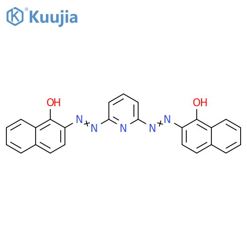 1-Naphthalenol, 2,2'-[2,6-pyridinediylbis(azo)]bis- structure