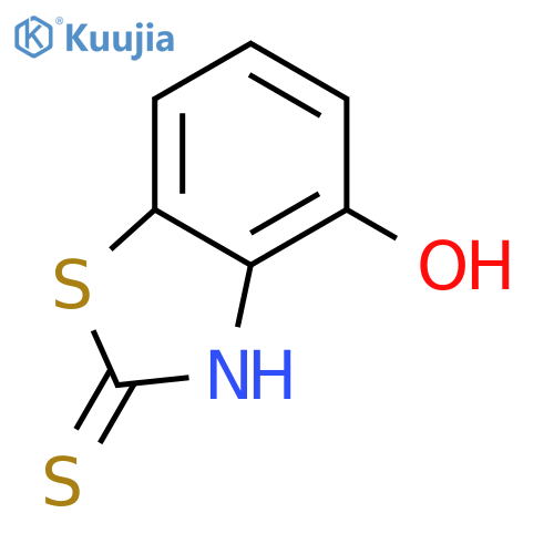 2(3H)-Benzothiazolethione,4-hydroxy-(9CI) structure