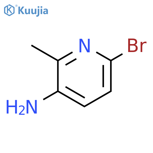 6-Bromo-2-methylpyridin-3-amine structure