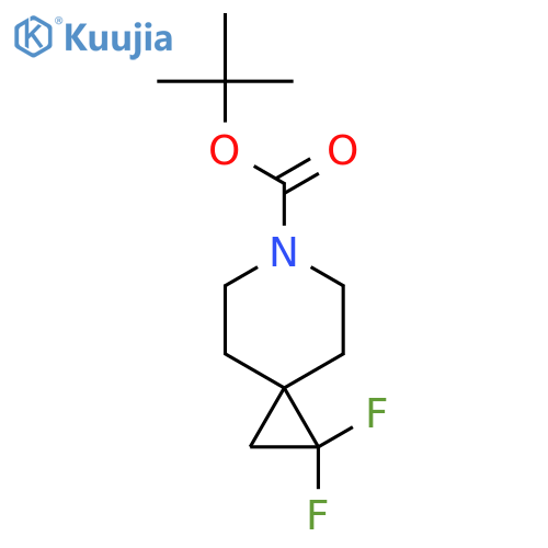 Tert-butyl 1,1-difluoro-6-azaspiro[2.5]octane-6-carboxylate structure