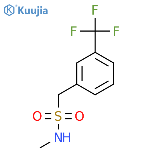 N-Methyl-1-(3-(trifluoromethyl)phenyl)methanesulfonamide structure