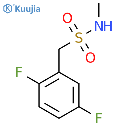 1-(2,5-difluorophenyl)-N-methylmethanesulfonamide structure