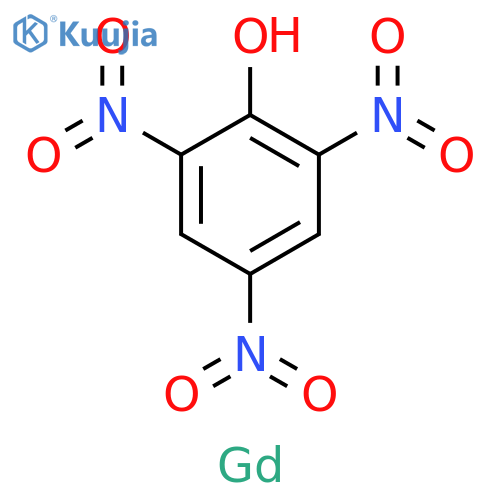 Phenol, 2,4,6-trinitro-, gadolinium(3+) salt (3:1) structure