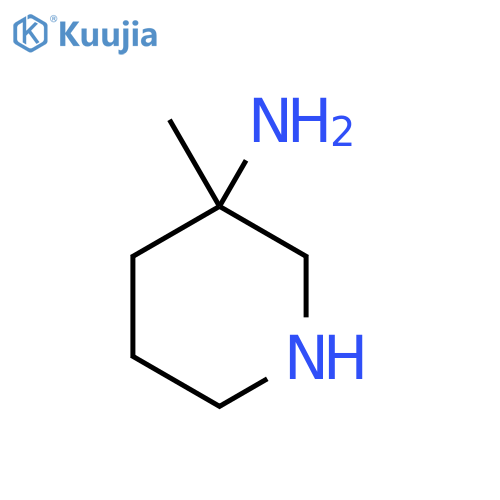 3-Methylpiperidin-3-amine structure