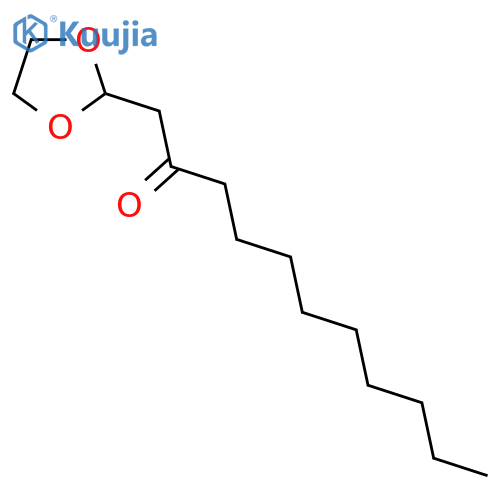1-(1,3-Dioxolan-2-yl)-undecan-2-one structure