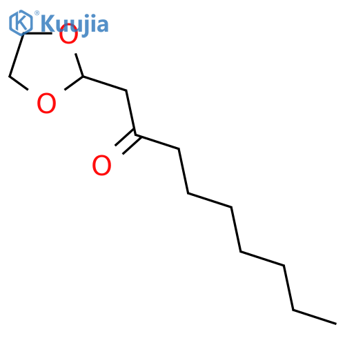 1-(1,3-Dioxolan-2-yl)-nonan-2-one structure