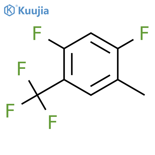 2,4-Difluoro-5-methylbenzotrifluoride structure