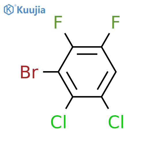 2,3-Dichloro-5,6-difluorobromobenzene structure