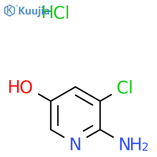 6-Amino-5-chloro-pyridin-3-OL hydrochloride structure