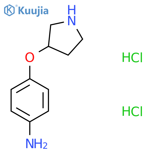 4-(Pyrrolidin-3-yloxy)-phenylamine dihydrochloride structure