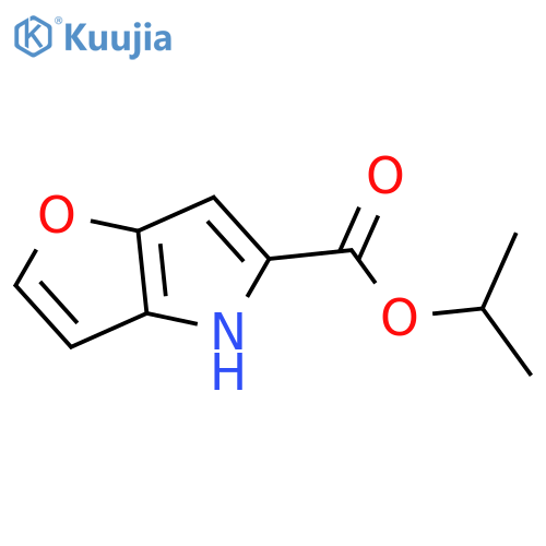 4H-Furo[3,2-b]pyrrole-5-carboxylic acid 1-methylethyl ester structure