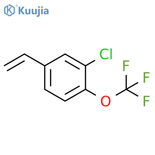 2-Chloro-4-ethenyl-1-(trifluoromethoxy)benzene structure
