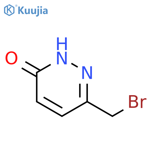 6-(bromomethyl)-2,3-dihydropyridazin-3-one structure