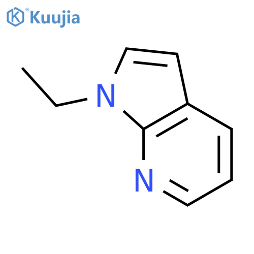 1H-Pyrrolo[2,3-b]pyridine,1-ethyl-(9CI) structure