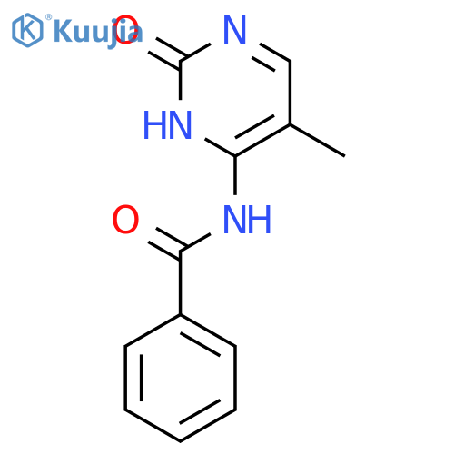 N-(5-methyl-2-oxo-2,3-dihydropyrimidin-4-yl)benzamide structure