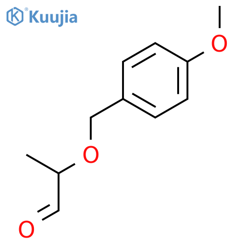 Propanal, 2-[(4-methoxyphenyl)methoxy]-, (2S)- structure