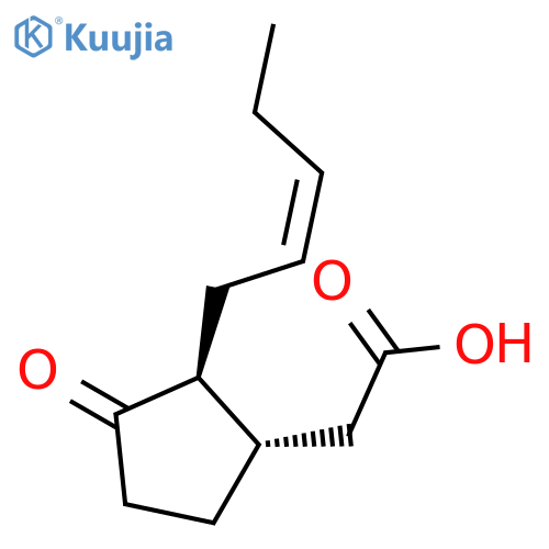 (+)-trans-Jasmonic Acid structure