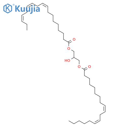 rac-1-Linoleoyl-3-linolenoyl-propanetriol structure