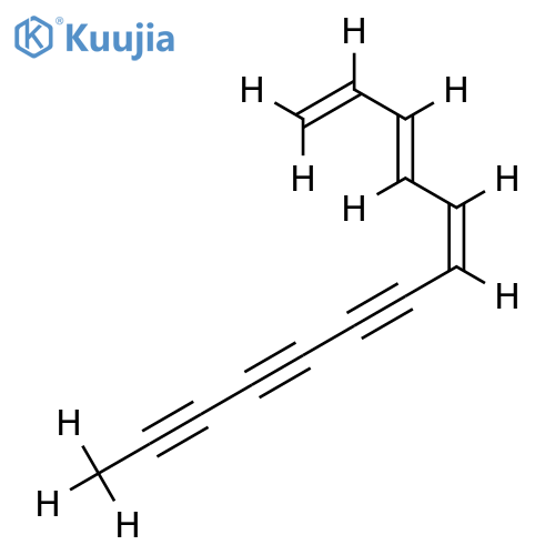 (3E,5Z)-1,3,5-Tridecatriene-7,9-triyne structure