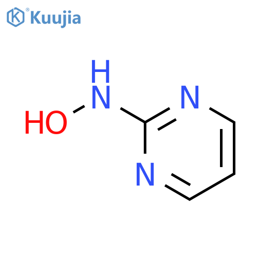 2-Pyrimidinamine,N-hydroxy- structure