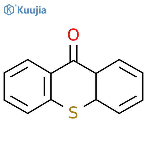 9H-Thioxanthen-9-one, 4a,9a-dihydro- structure