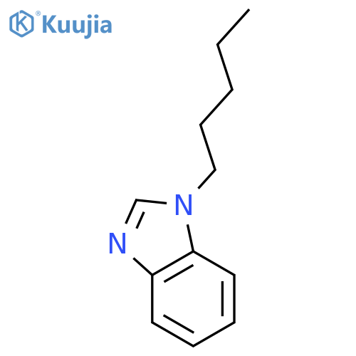 1H-Benzimidazole,1-pentyl- structure