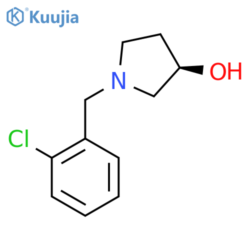 (R)-1-(2-Chloro-benzyl)-pyrrolidin-3-ol structure