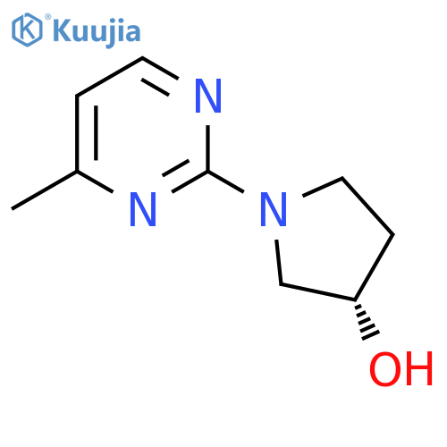 (S)-1-(4-Methyl-pyrimidin-2-yl)-pyrrolidin-3-ol structure