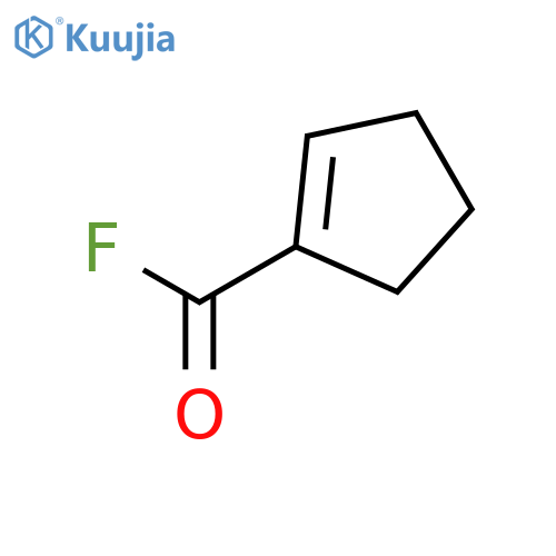 1-Cyclopentene-1-carbonyl fluoride structure