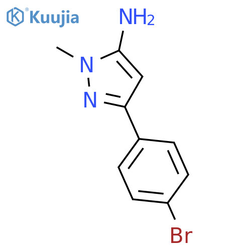 5-Amino-3-(4-bromophenyl)-1-methylpyrazole structure