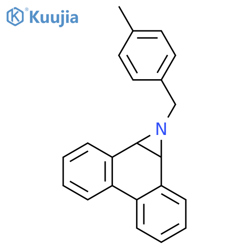1H-Phenanthro[9,10-b]azirine, 1a,9b-dihydro-1-[(4-methylphenyl)methyl]- structure