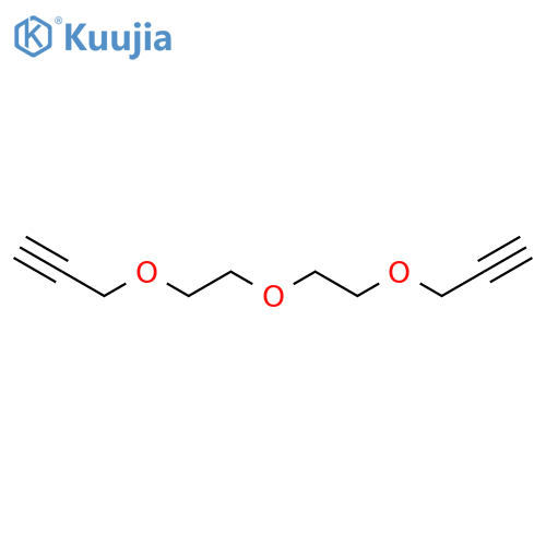 Bis-propargyl-PEG2 structure