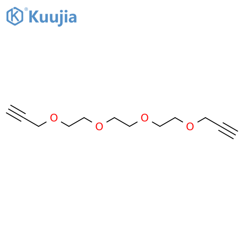 Bis-propargyl-PEG3 structure