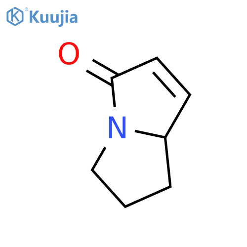 (7aR)-5,6,7,7a-tetrahydro-3H-Pyrrolizin-3-one structure