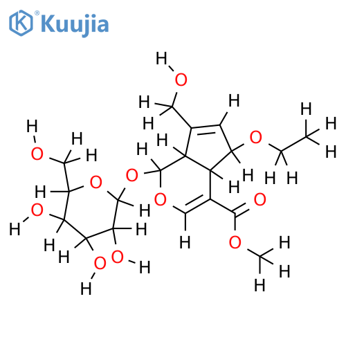 deacetyl-6-ethoxyasperulosidic acid methyl ester structure