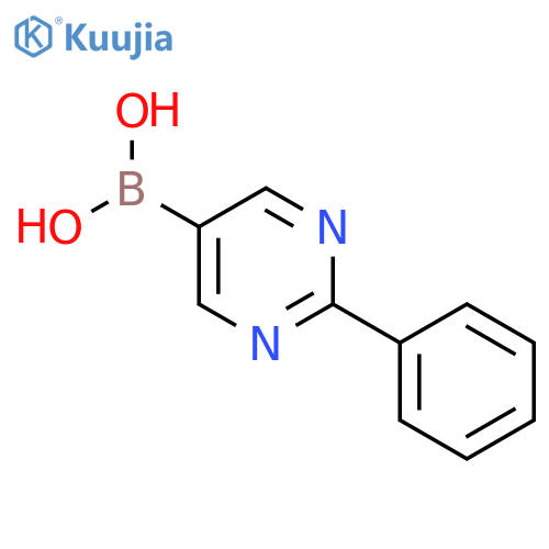2-Phenylpyrimidine-5-boronic acid structure