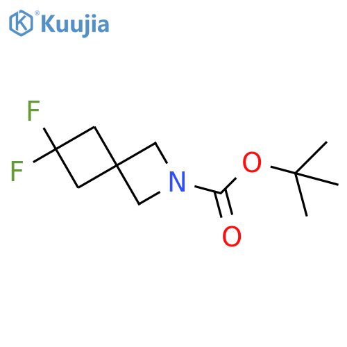 tert-Butyl 6,6-difluoro-2-azaspiro[3.3]heptane-2-carboxylate structure