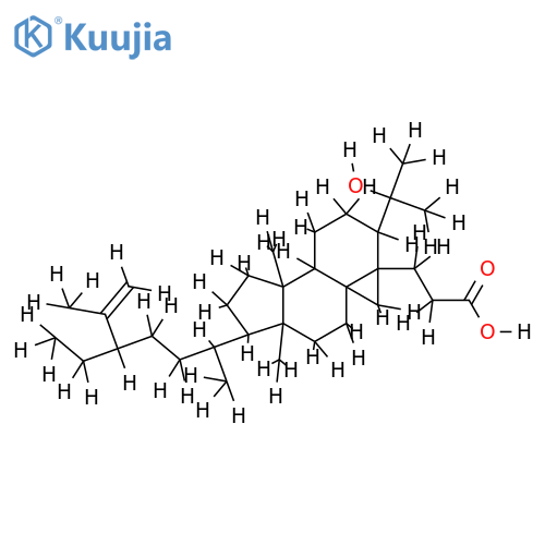 3,4-secocycloarta-4-hydroxy-24-ethyl-25-en-3-oic acid structure