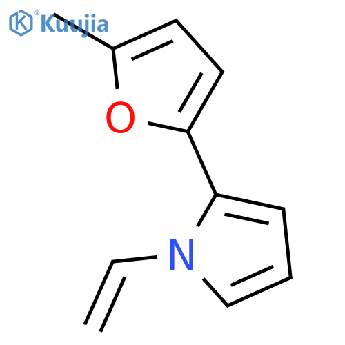 1H-Pyrrole, 1-ethenyl-2-(5-methyl-2-furanyl)- structure