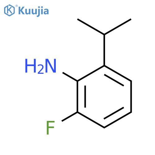 2-fluoro-6-(propan-2-yl)aniline structure