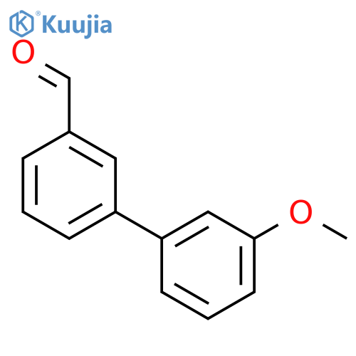 3'-methoxy-[1,1'-biphenyl]-3-carbaldehyde structure