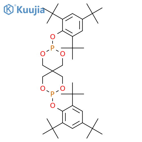 Bis(2,4,6-tri-ter-butyllphenyl)pentaerythritol-di-phosphite structure