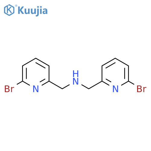 Bis((6-bromopyridin-2-yl)methyl)amine structure