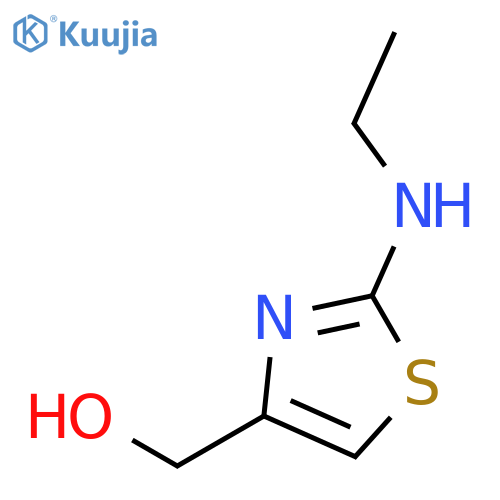 4-Thiazolemethanol,2-(ethylamino)- structure