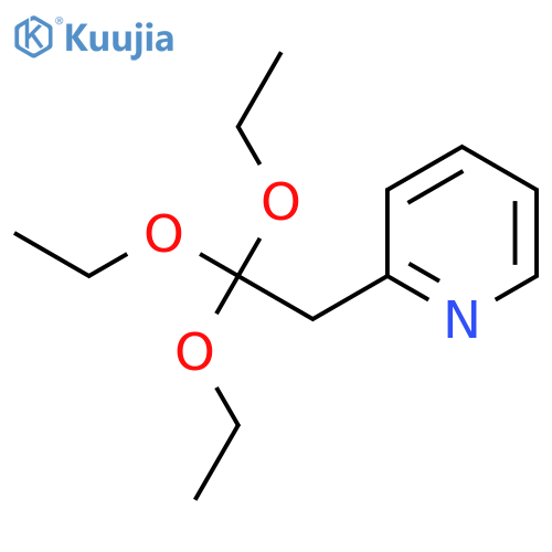 2-(2,2,2-Triethoxyethyl)pyridine structure