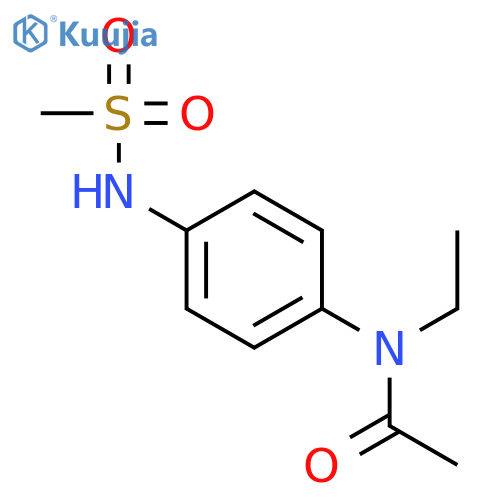 Acetamide,N-ethyl-N-[4-[(methylsulfonyl)amino]phenyl]- structure