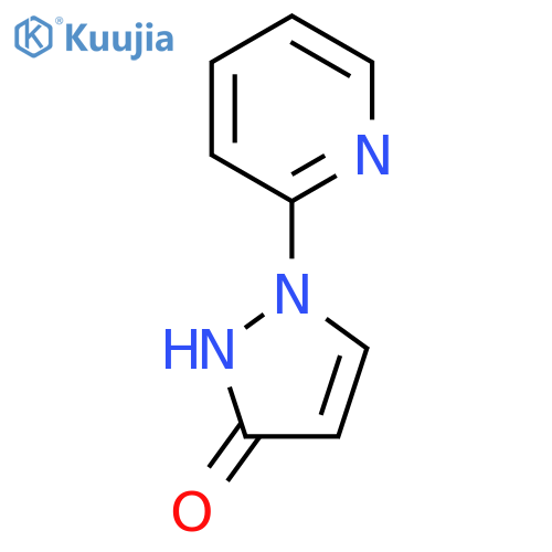 1-(pyridin-2-yl)-1H-pyrazol-3-ol structure