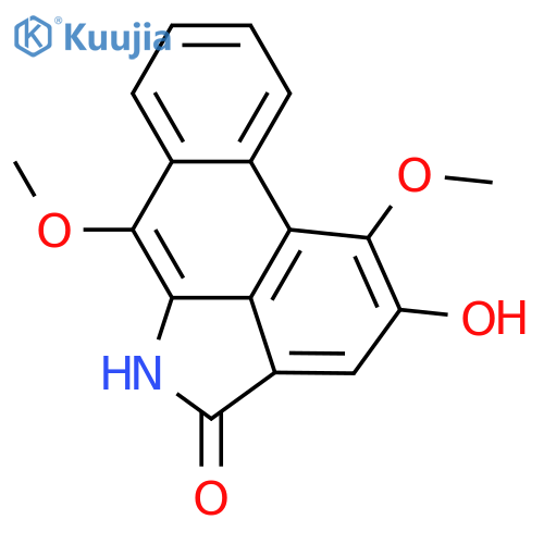 1,2,6-Trihydroxydibenz[cd,f]indol-4(5H)-one; 1,6-Di-Me ether structure