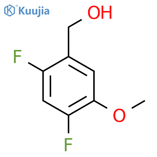2,4-?Difluoro-5-methoxybenzyl alcohol structure